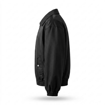 Allsaints Leather - Tadan | Zip-Up Collared Jacket Men