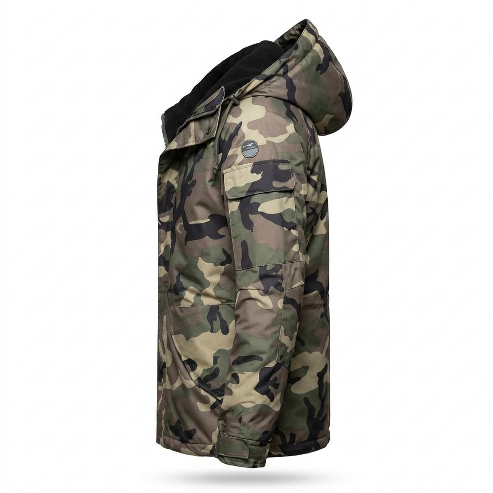 Allsaints Leather - Tamon | Camouflage Padded Jacket Men