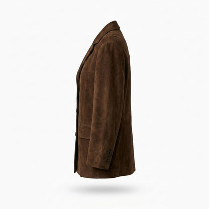 Allsaints Leather - Arhal | Faux Suede Single-Breasted Jacket Women
