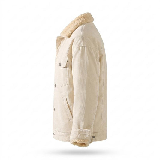 Allsaints Leather - Yehul | Corduroy Sherpa-Lined Jacket Unisex