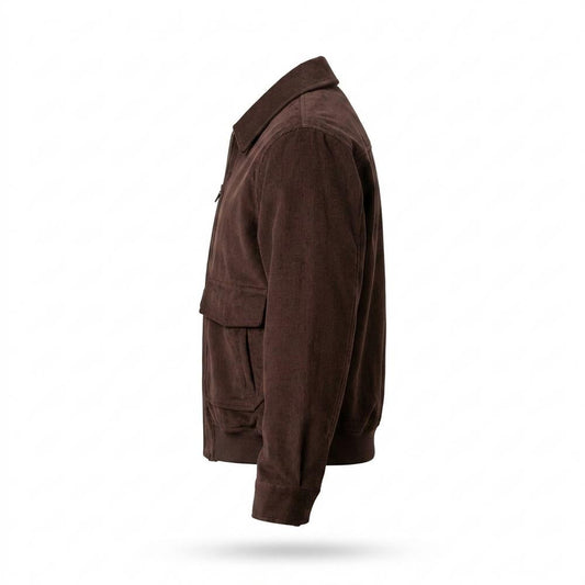 Allsaints Leather - Rotir | Corduroy Zip-Front Jacket Men