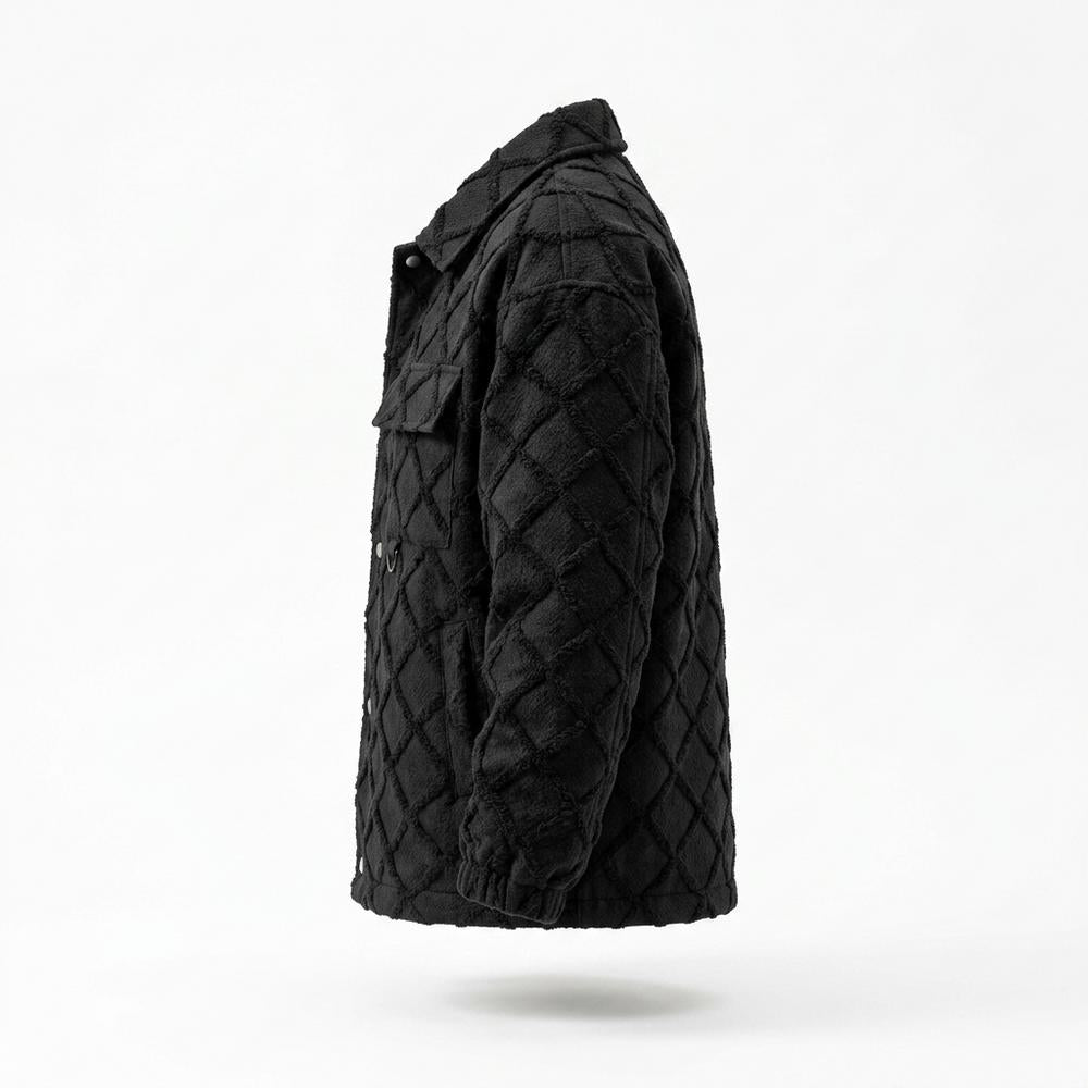 Allsaints Leather - Cosel | Quilted Relaxed-Fit Jacket Men
