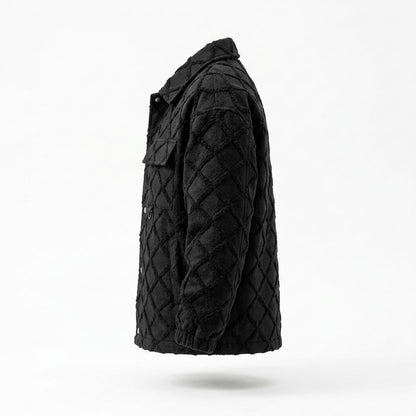 Allsaints Leather - Cosel | Quilted Relaxed-Fit Jacket Men