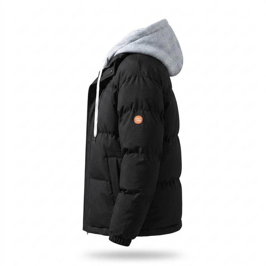 Allsaints Leather - Mitir | Hooded Padded Jacket Men