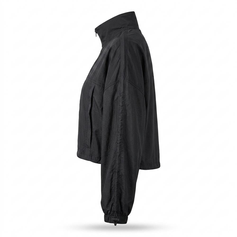 Allsaints Leather - Karon | Cropped High-Neck Jacket Women