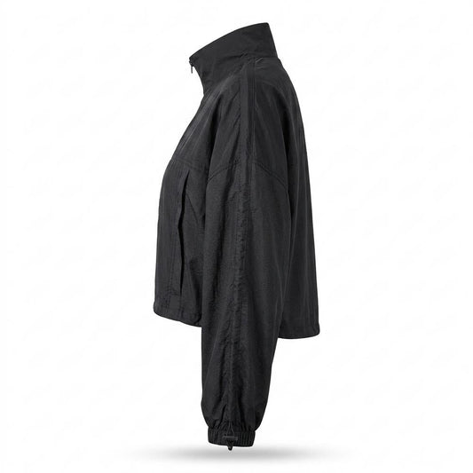 Allsaints Leather - Karon | Cropped High-Neck Jacket Women
