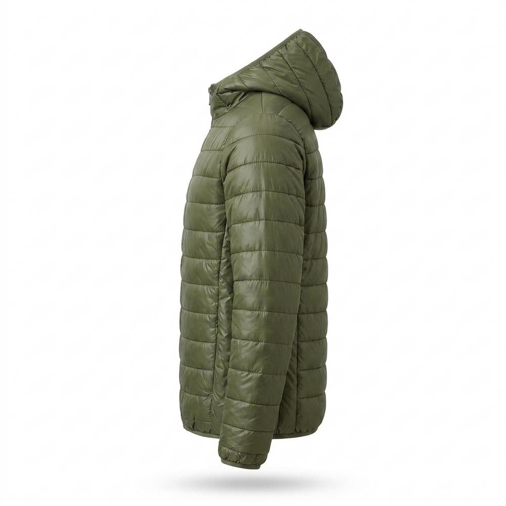 Allsaints Leather - Daren | Quilted Hooded Jacket Men