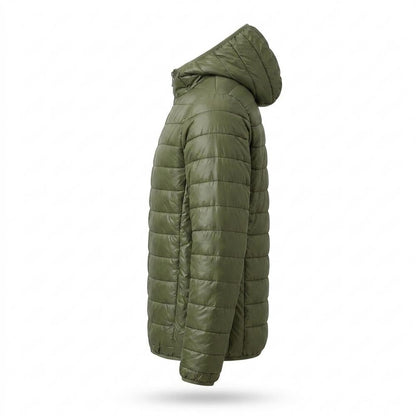 Allsaints Leather - Daren | Quilted Hooded Jacket Men