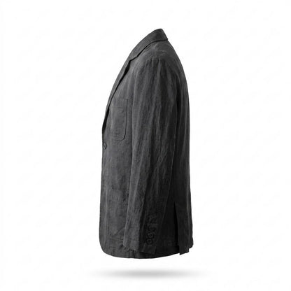 Allsaints Leather - Leser | Linen Unstructured Blazer Men