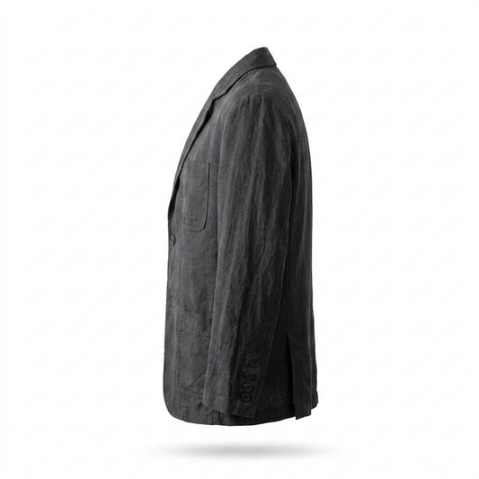 Allsaints Leather - Leser | Linen Unstructured Blazer Men