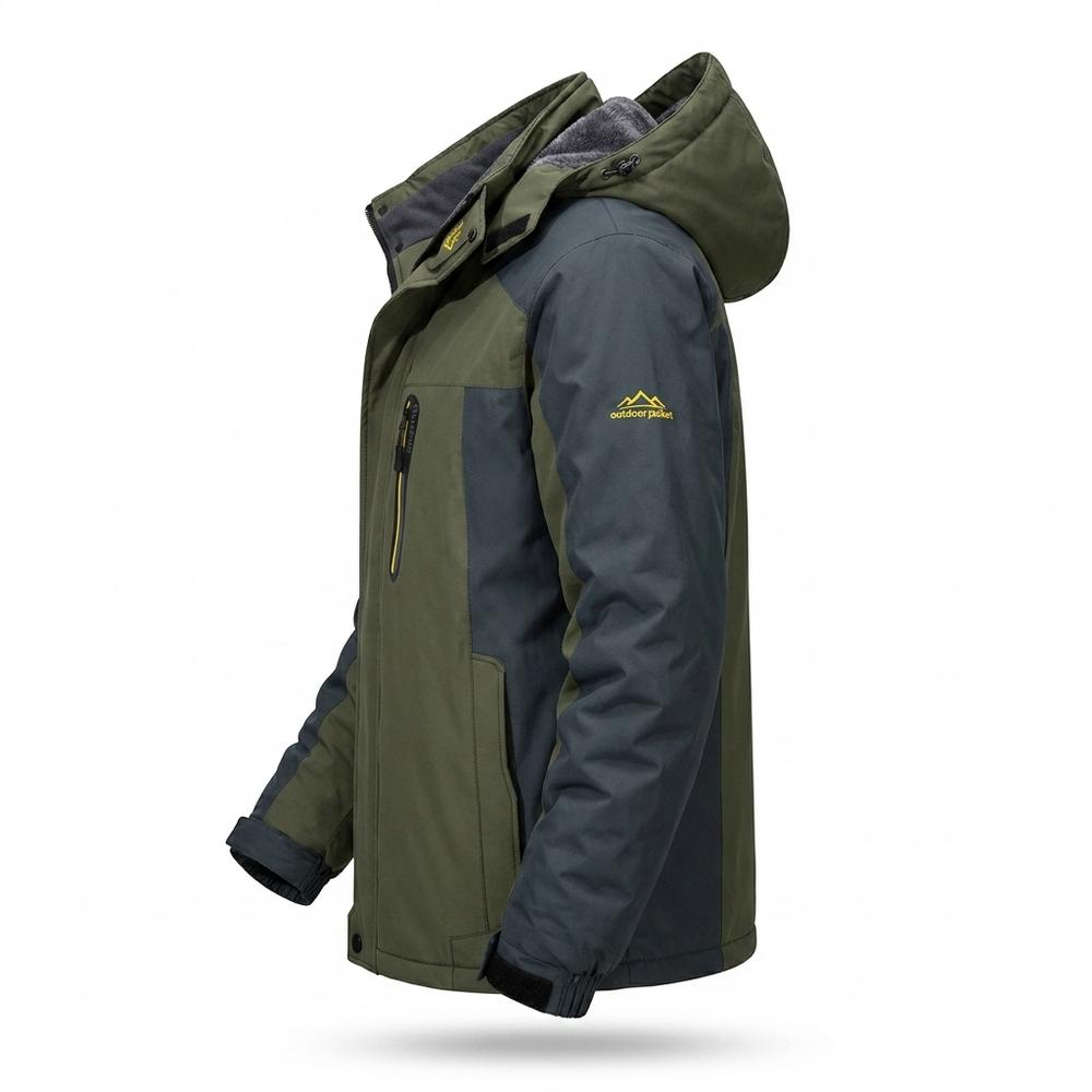 Allsaints Leather - Arser | Fleece-Lined Hooded Jacket Men