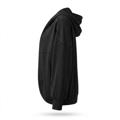 Allsaints Leather - Keren | Hooded Open-Front Cardigan Women