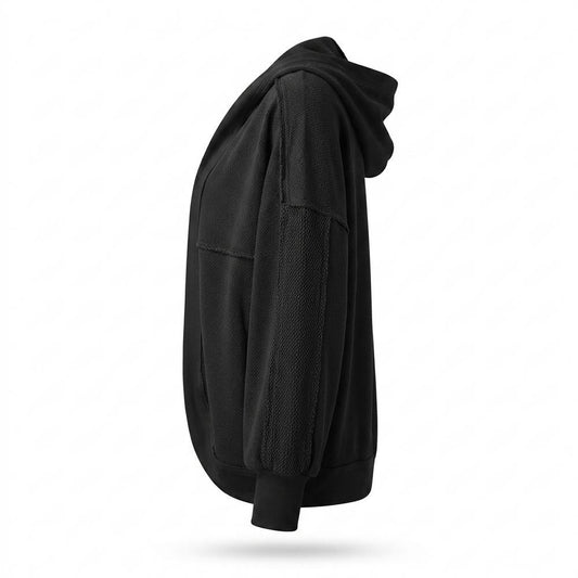 Allsaints Leather - Keren | Hooded Open-Front Cardigan Women