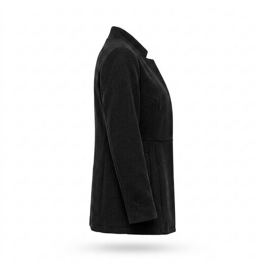Allsaints Leather - Maren | Stand-Collar Herringbone Jacket Women
