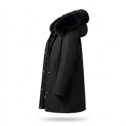 Allsaints Leather - Armir | Hooded Padded Coat Women