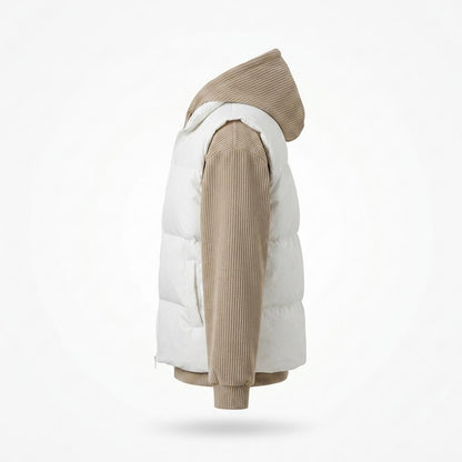 Allsaints Leather - Vubad | Quilted Hooded Jacket Unisex