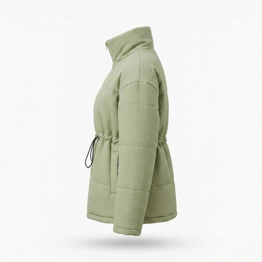 Allsaints Leather - Nolev | Quilted Drawstring Jacket Women