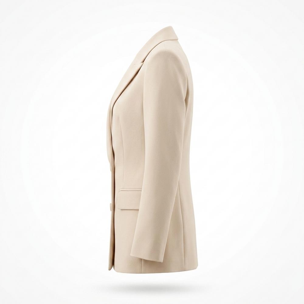 Allsaints Leather - Nesol | Double-Breasted Tailored Blazer Women