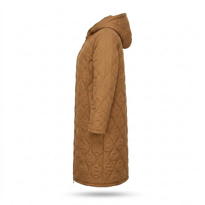 Allsaints Leather - Caser | Quilted Hooded Coat Women
