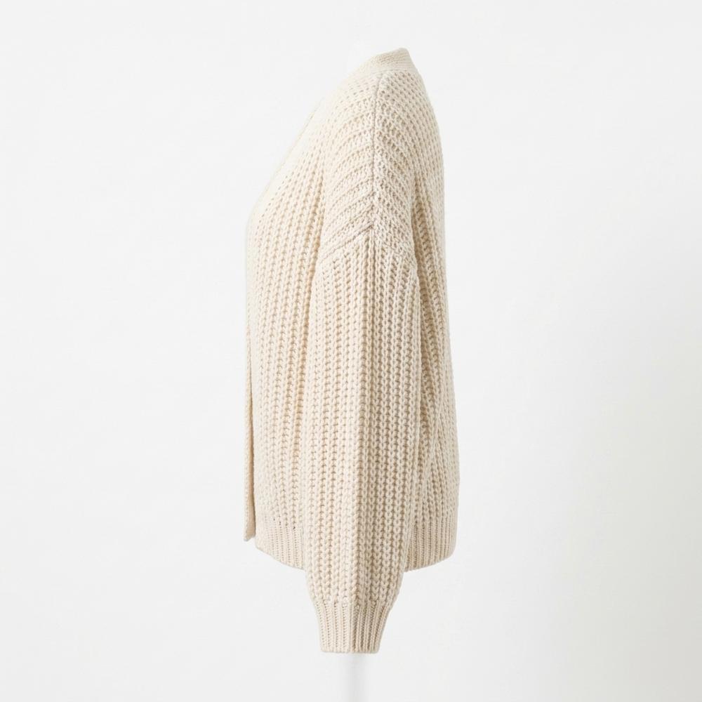 Allsaints Leather - Semar | Rib-Knit Open-Front Knit Cardigan Women