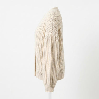 Allsaints Leather - Semar | Rib-Knit Open-Front Knit Cardigan Women