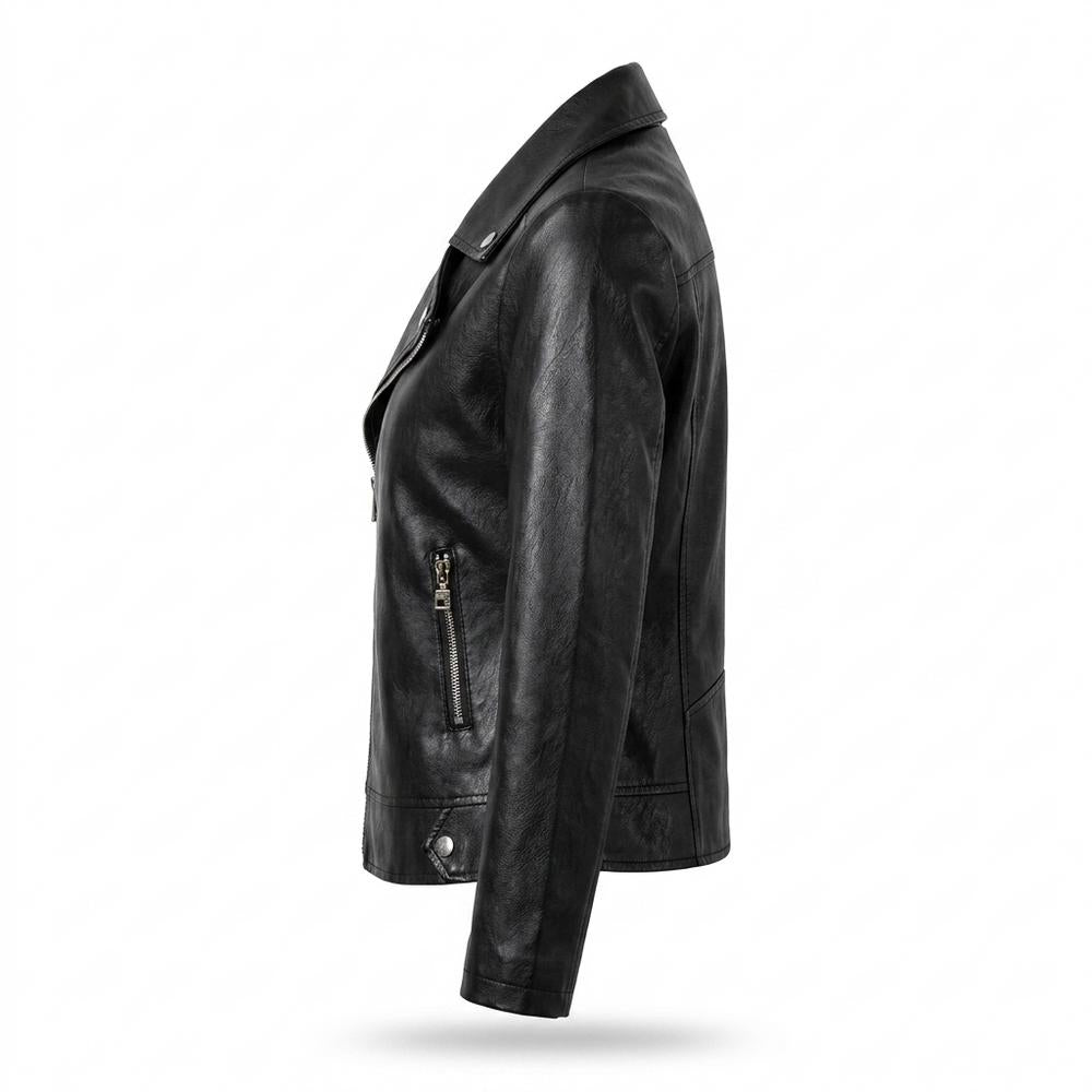 Allsaints Leather - Kavin | Asymmetrical Tailored Leather Jacket Women