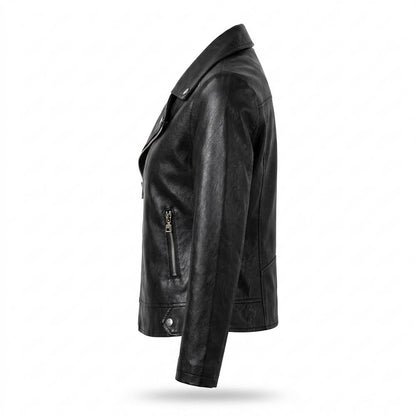 Allsaints Leather - Kavin | Asymmetrical Tailored Leather Jacket Women