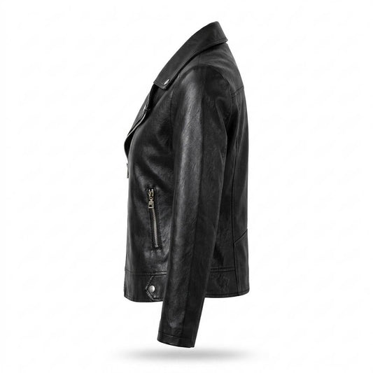 Allsaints Leather - Kavin | Asymmetrical Tailored Leather Jacket Women