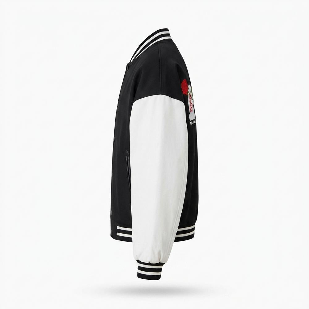 Allsaints Leather - Elsin | Embroidered Two-Tone Jacket Men