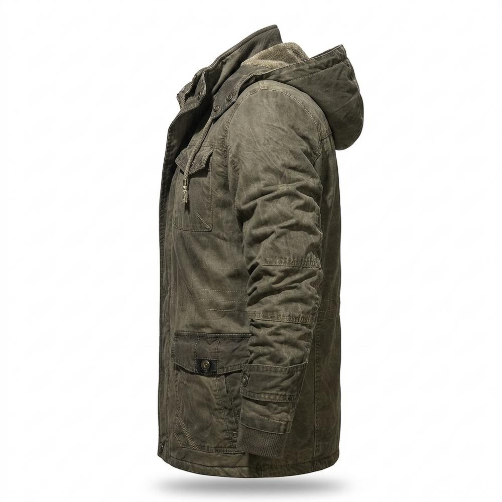 Allsaints Leather - Carel | Lined Hooded Jacket Men