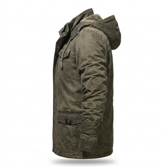 Allsaints Leather - Carel | Lined Hooded Jacket Men