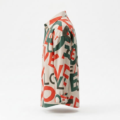 Allsaints Leather - Laran | Printed Long-Sleeved Shirt Men