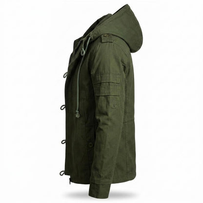 Allsaints Leather - Leken | Hooded Lined Jacket Men