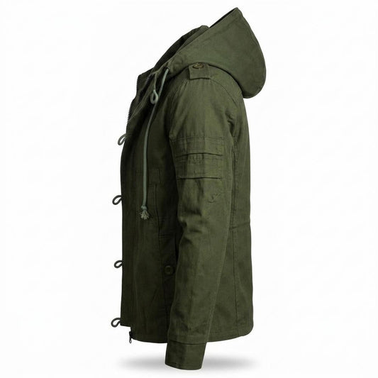 Allsaints Leather - Leken | Hooded Lined Jacket Men
