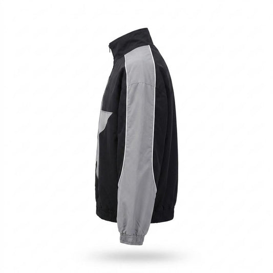 Allsaints Leather - Malar | Colorblock Zip-Up Jacket Unisex