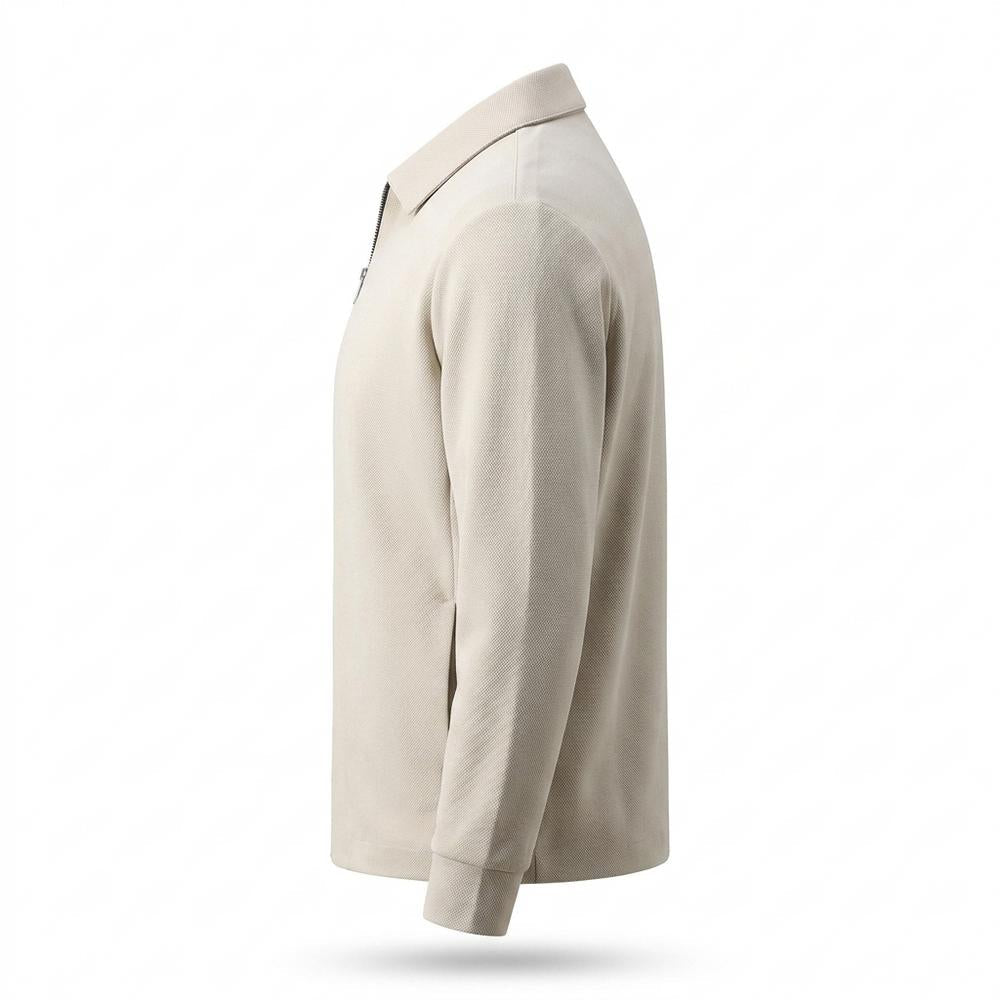 Allsaints Leather - Arren | Zip-Up Collared Jacket Men