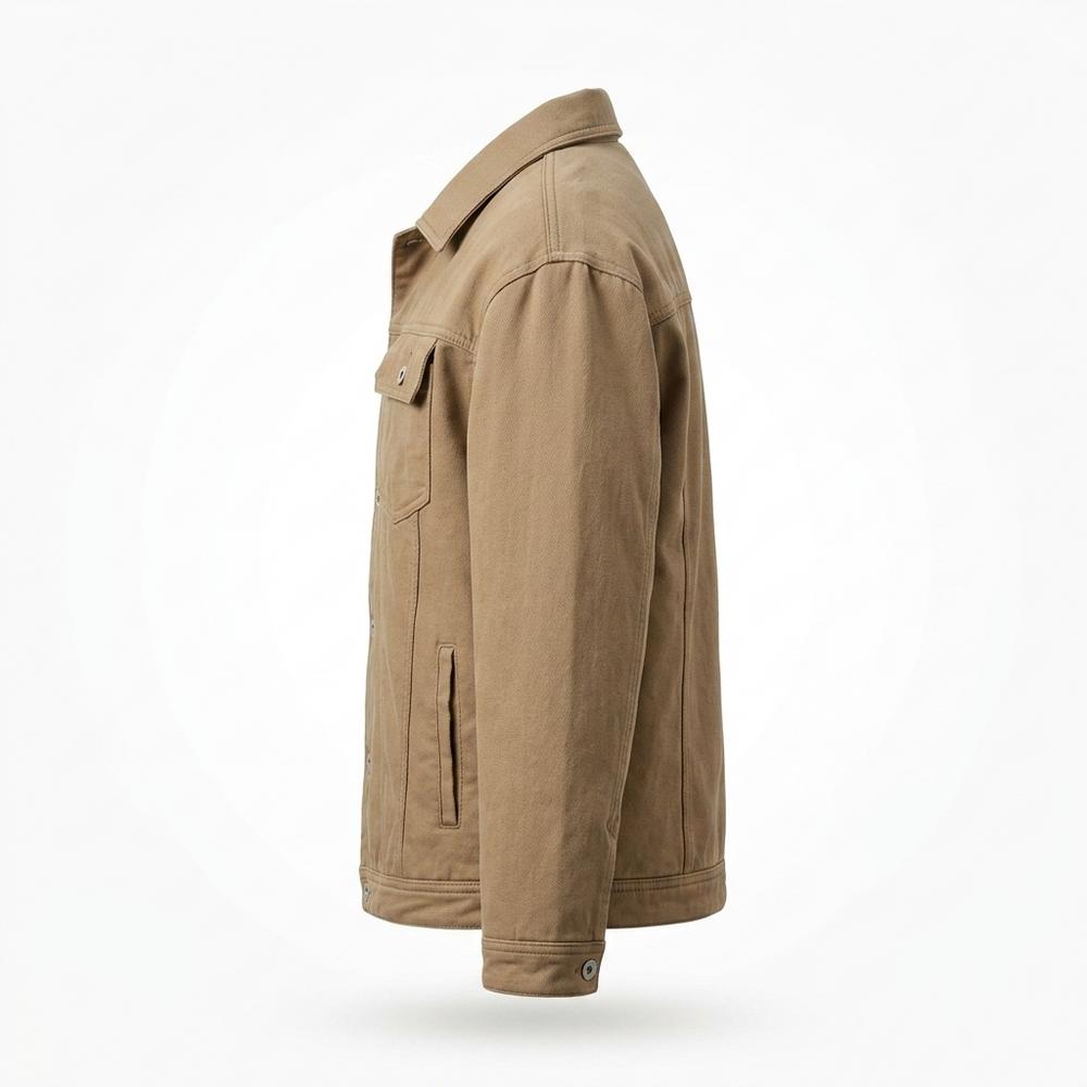 Allsaints Leather - Divan | Lined Button-Front Jacket Unisex