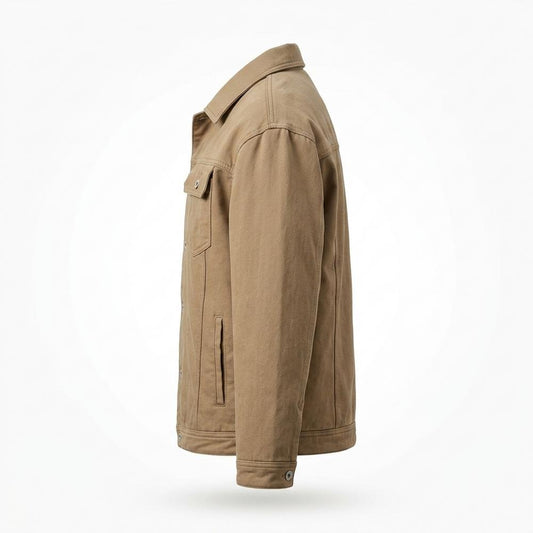 Allsaints Leather - Divan | Lined Button-Front Jacket Unisex