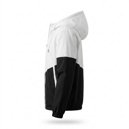 Allsaints Leather - Setur | Hooded Color-Block Jacket Unisex