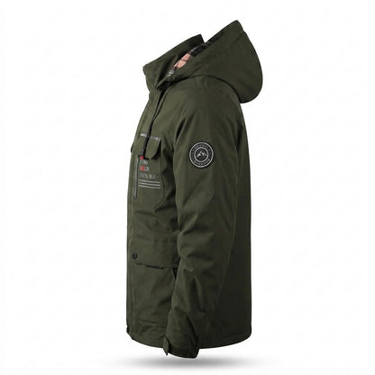 Allsaints Leather - Cosen | Hooded Multi-Pocket Jacket Men