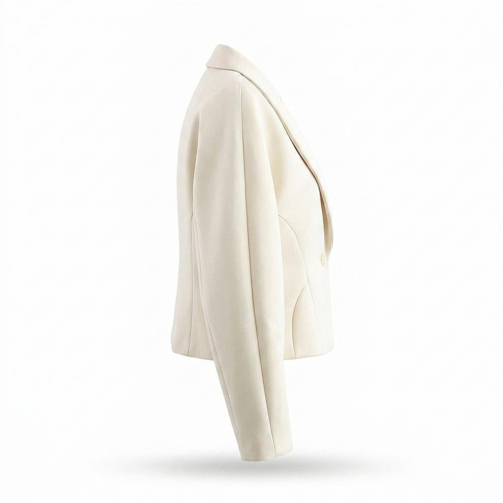 Allsaints Leather - Vevan | Cropped Single-Breasted Blazer Women