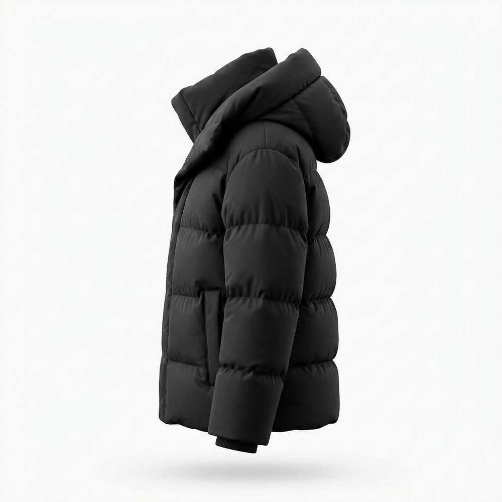 Allsaints Leather - Kasil | Quilted Hooded Jacket Women