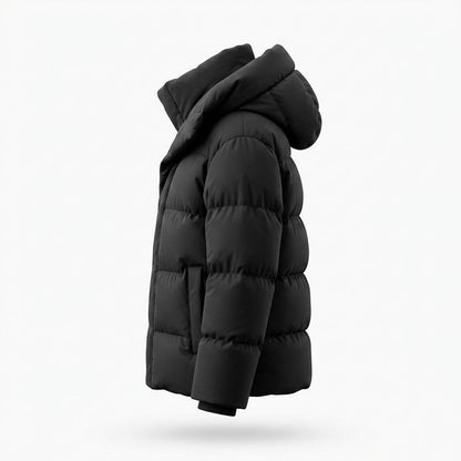 Allsaints Leather - Kasil | Quilted Hooded Jacket Women
