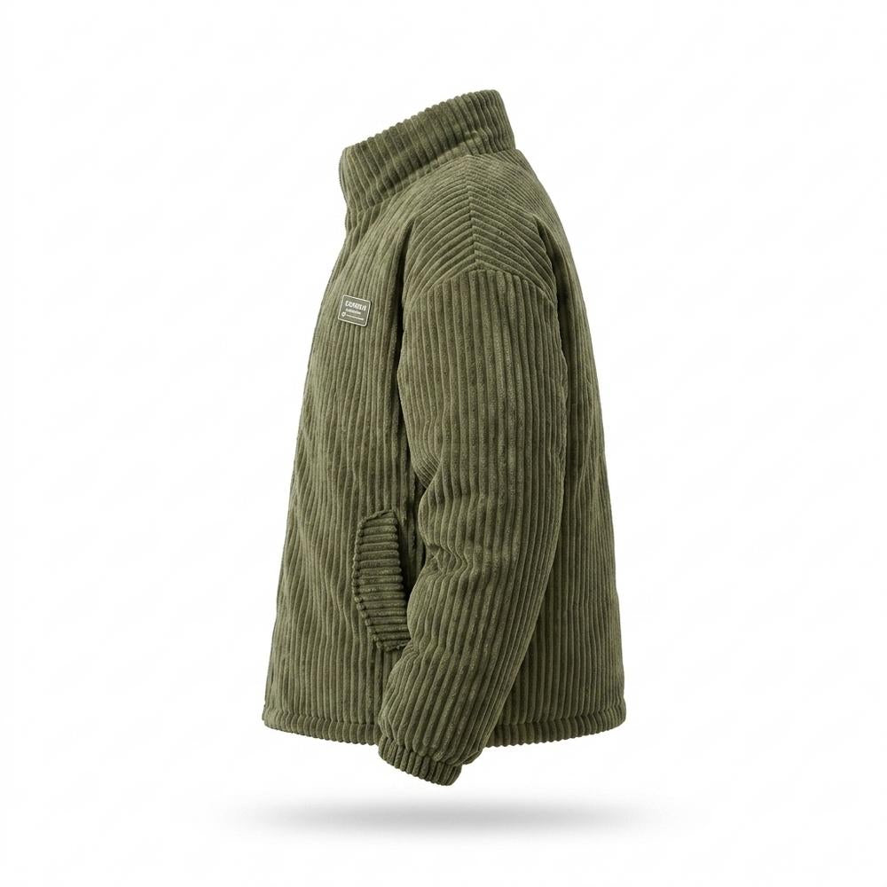 Allsaints Leather - Sasan | Corduroy Zip-Up Jacket Men