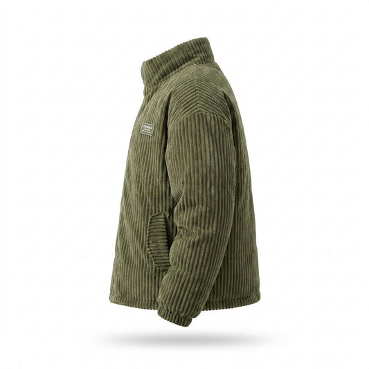 Allsaints Leather - Sasan | Corduroy Zip-Up Jacket Men