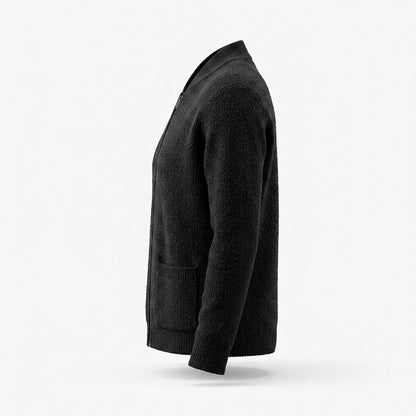 Allsaints Leather - Lovar | Zip-Up Textured Knit Cardigan Women
