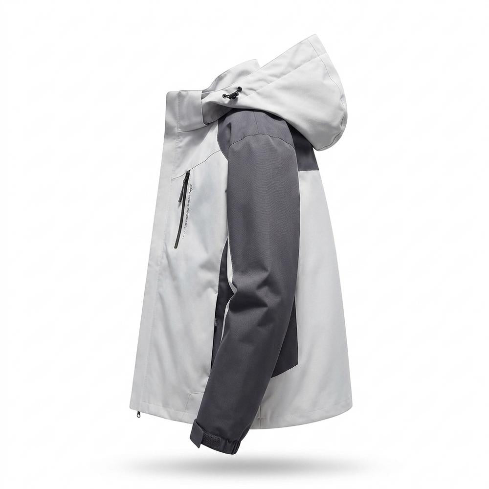 Allsaints Leather - Riral | Hooded Water-Resistant Jacket Men