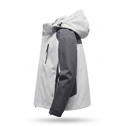 Allsaints Leather - Riral | Hooded Water-Resistant Jacket Men