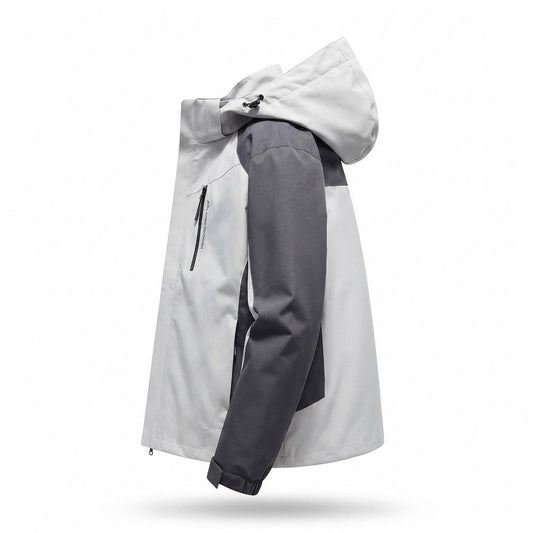 Allsaints Leather - Riral | Hooded Water-Resistant Jacket Men