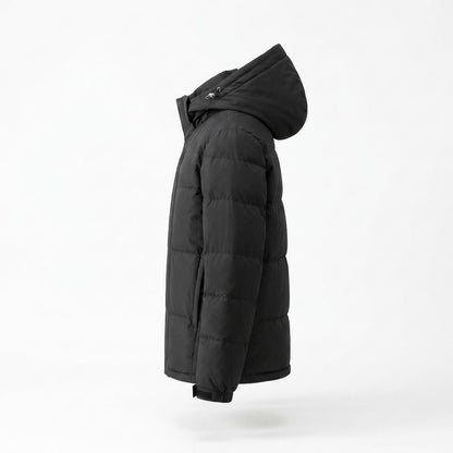 Allsaints Leather - Rolor | Quilted Hooded Jacket Men